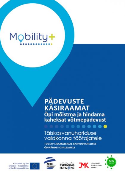 Mobility+ “Pädevuste käsiraamat” on nüüd ka eesti keeles kättesaadav